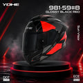Game Changer Pro 981-59#B Glossy Black Red