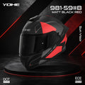 Game Changer Pro 981-59#B Matt Black Red